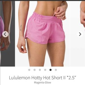Lululemon Hotty Hot Shorts II *2.5”